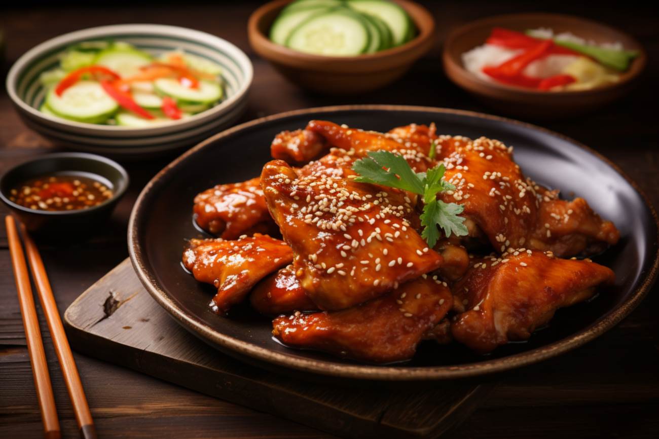 Korean chicken rezept