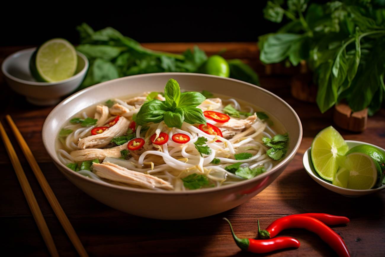 Pho suppe rezept huhn: eine köstliche vietnamische spezialität zuhause zubereiten